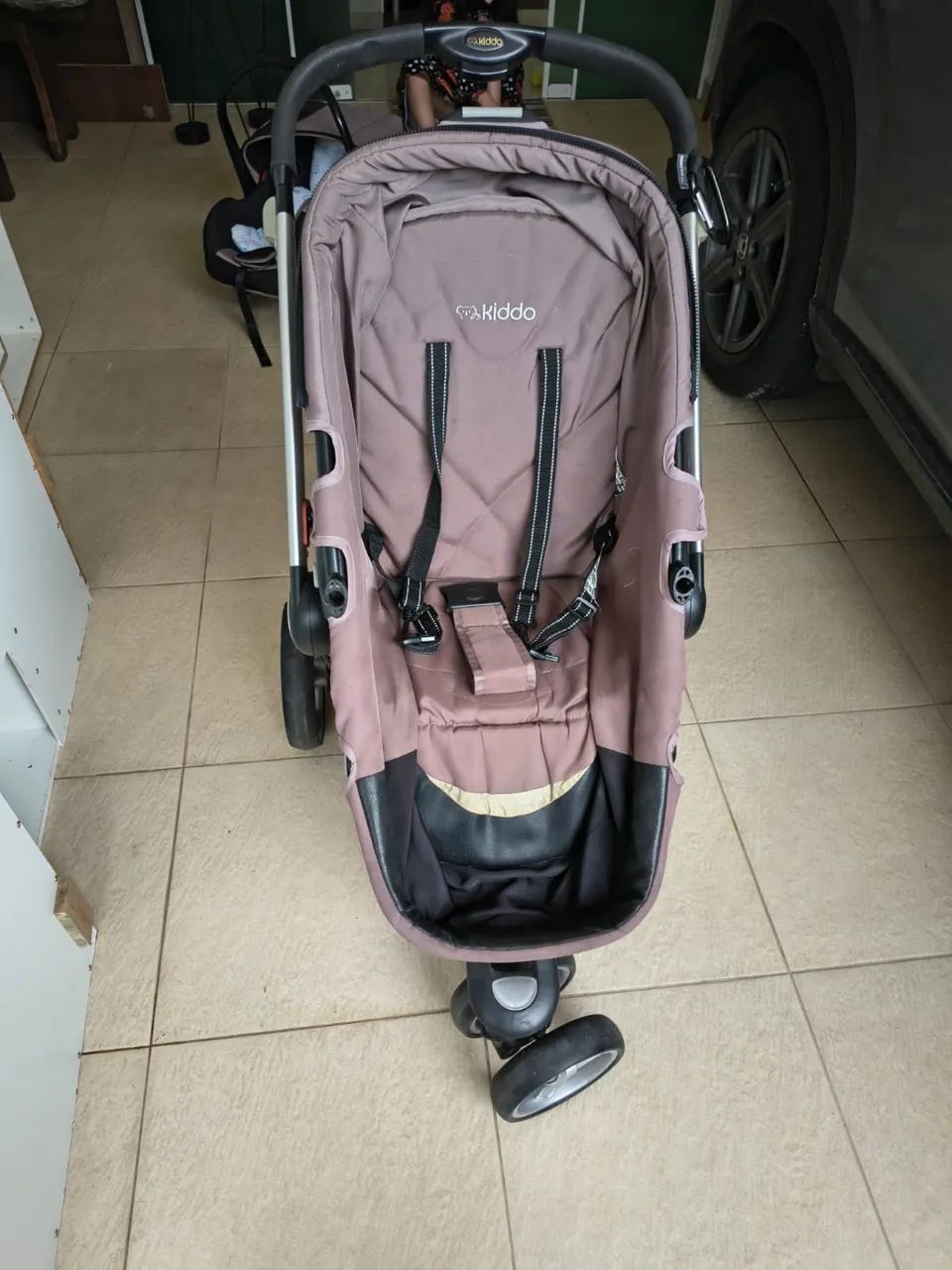 Vendo carrinho +bebê conforto  - Foto 4