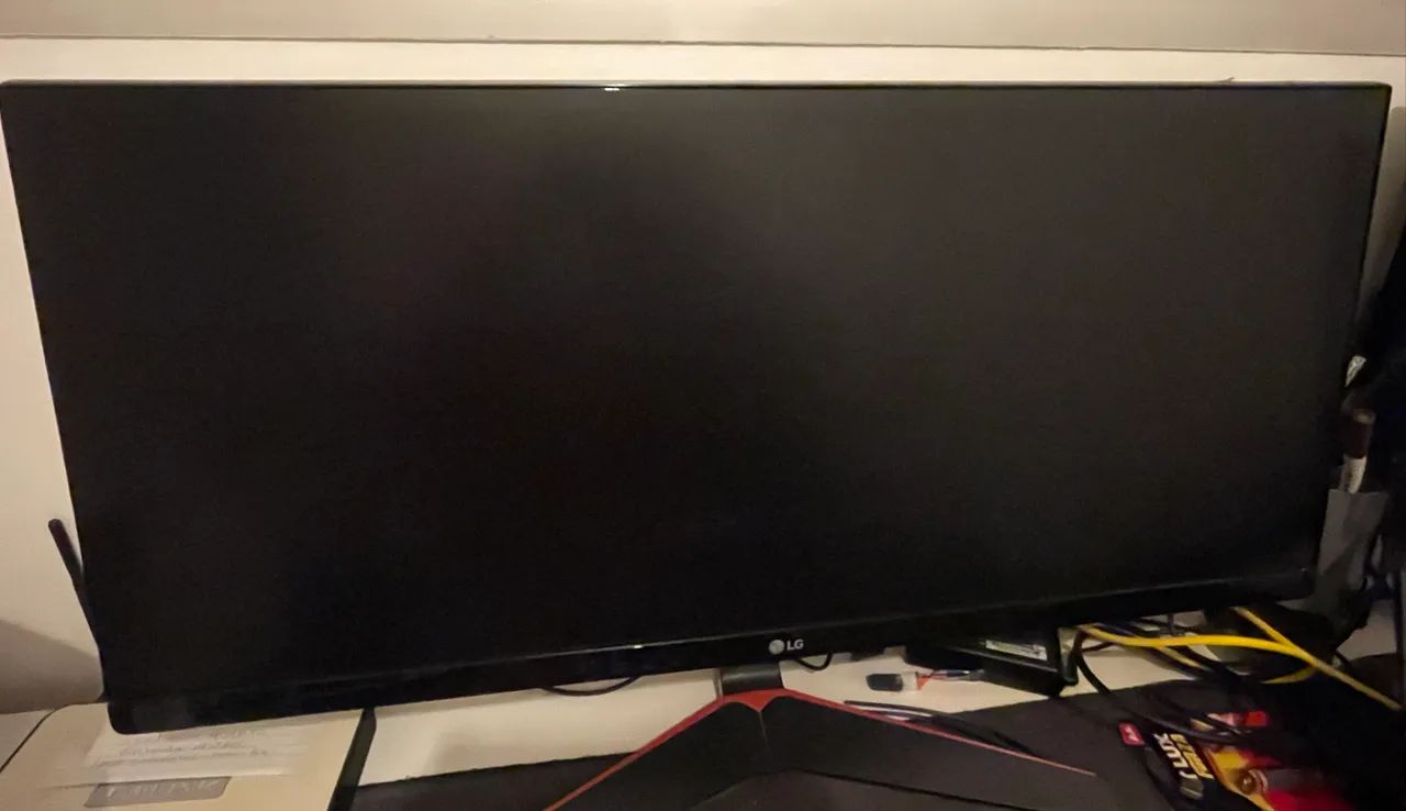Monitor LG UltraWide 29 polegadas semi novo - Foto 3