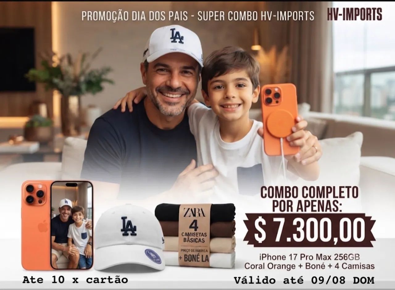 iPhone   17 pro max 256  . na garantia Apple (   L.    A.     C.    R.    A.    D.   O  )  - Foto 4