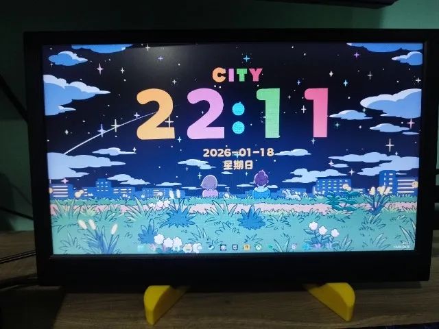 Mini monitor 11.6 polegadas resolução 768p