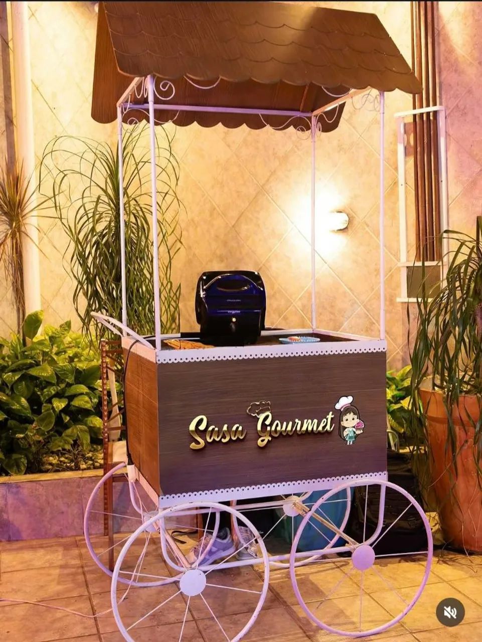 Barraca Gourmet para festas e eventos