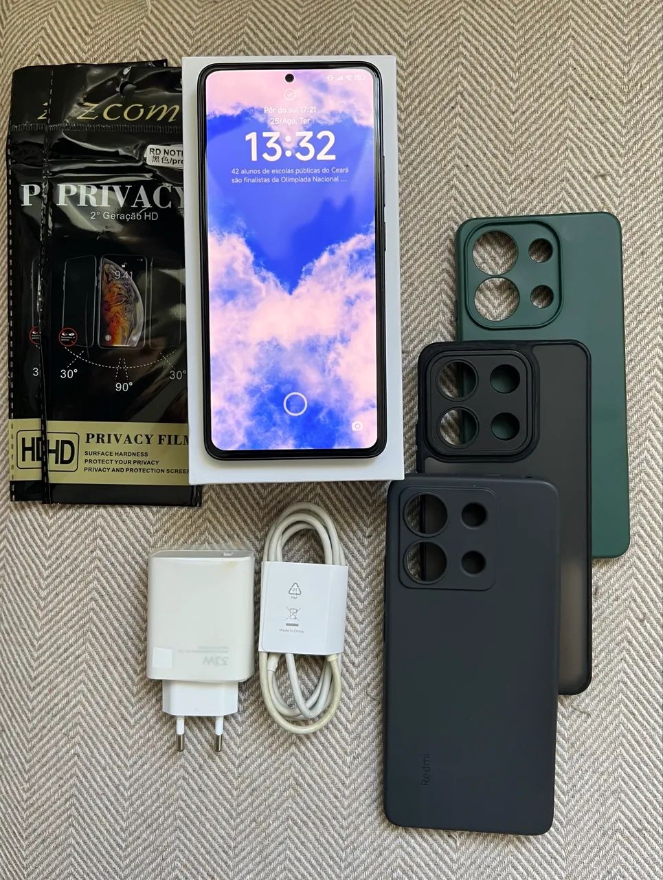 REDMI NOTE 13 128GB PRETO