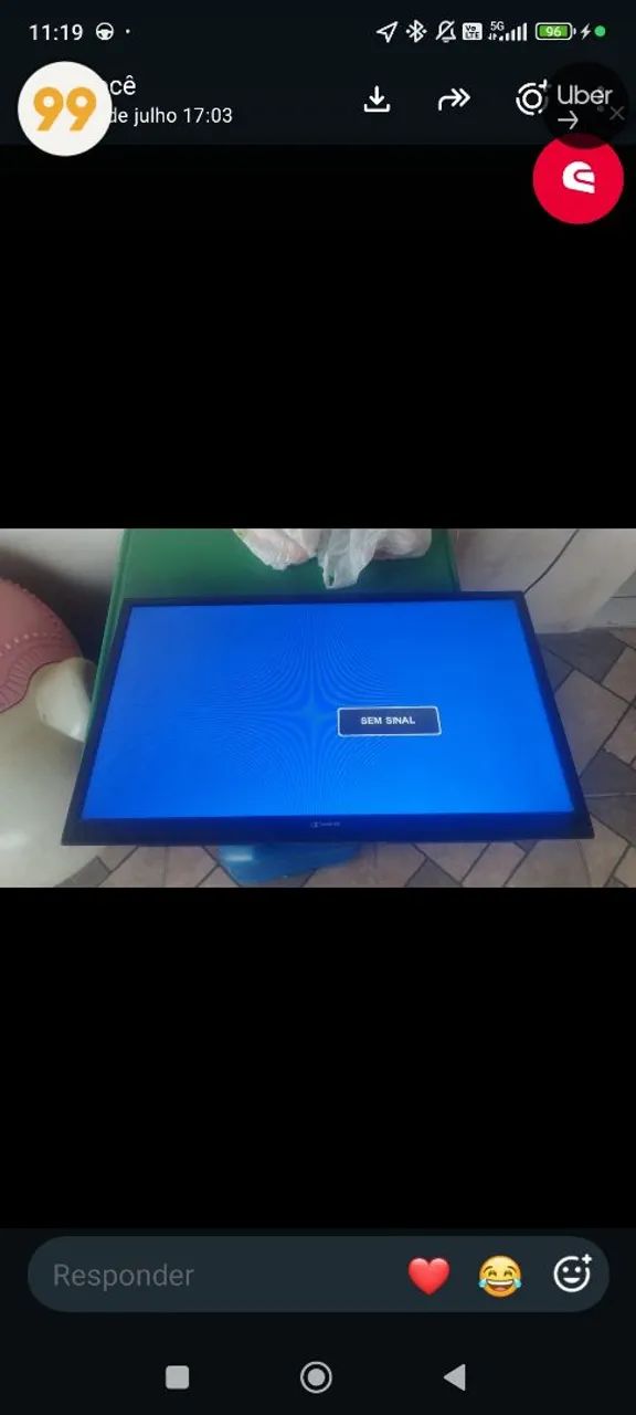 Tv 32 polegadas não e smartv 