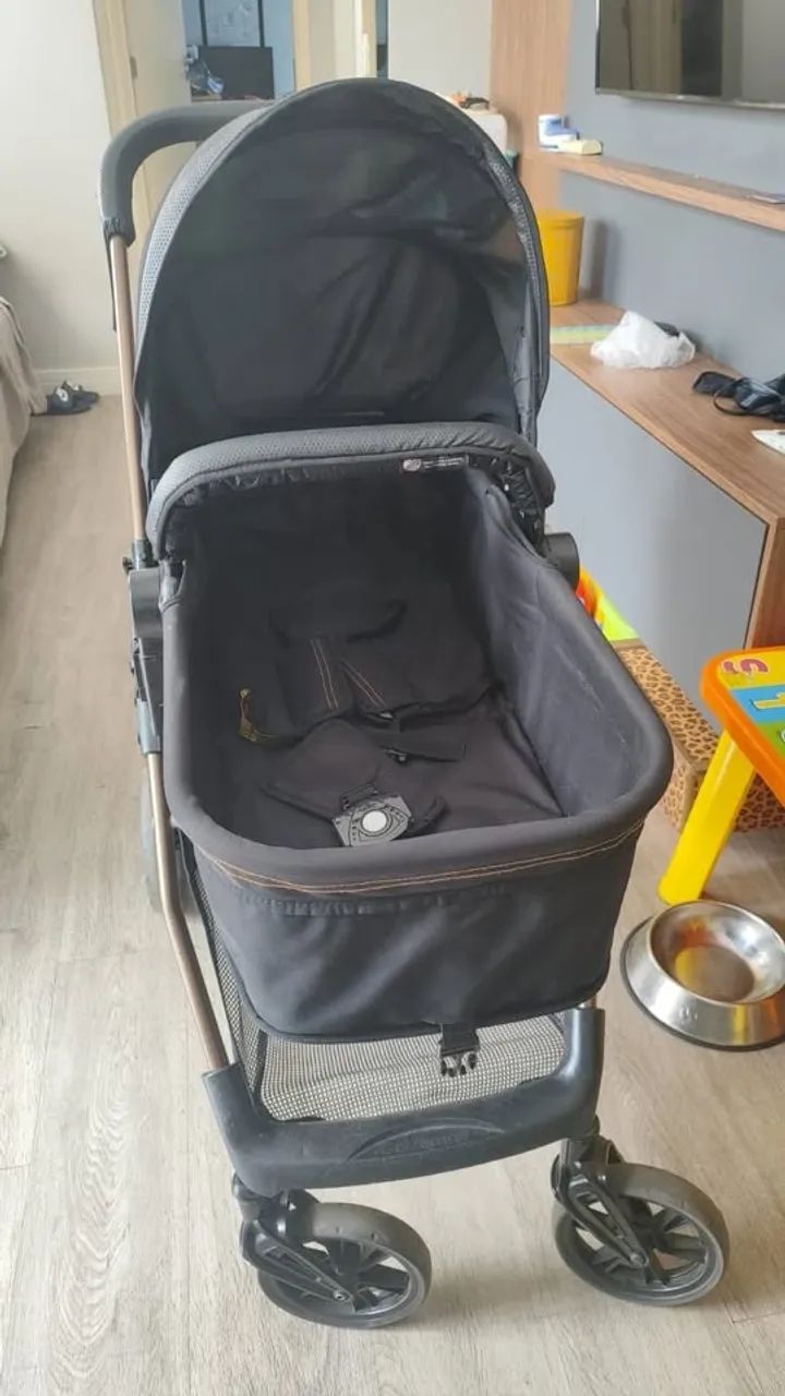 Carrinho de Bebê Moisés com Bebê Conforto Galzerano - Foto 3