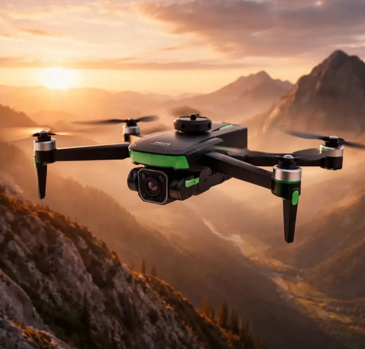 Drone Dif Fp-l990 com câmera 4k e controle  - Foto 4