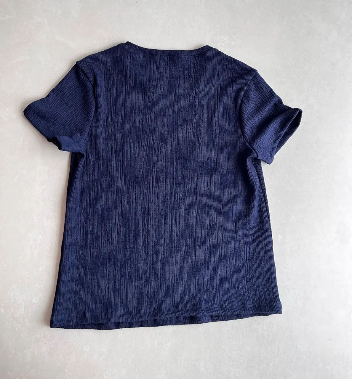 Blusa Gregory azul marinho / 40 - Foto 2