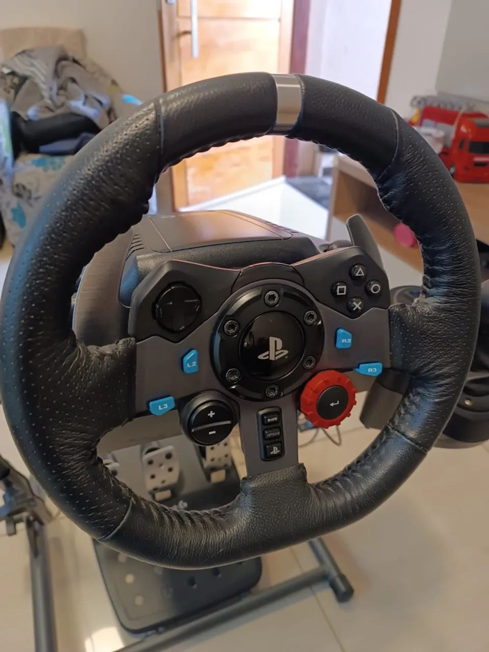 Volante Logitech G29 PS4 e PS5 com câmbio  - Foto 6