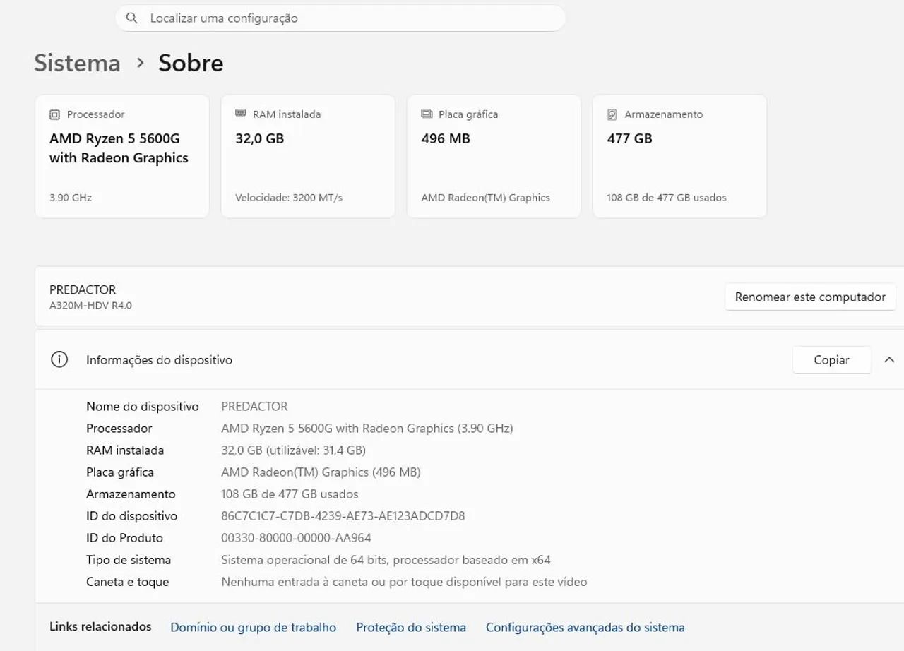 PC COMPLETO - RODA TODOS OS JOGOS  - Foto 2
