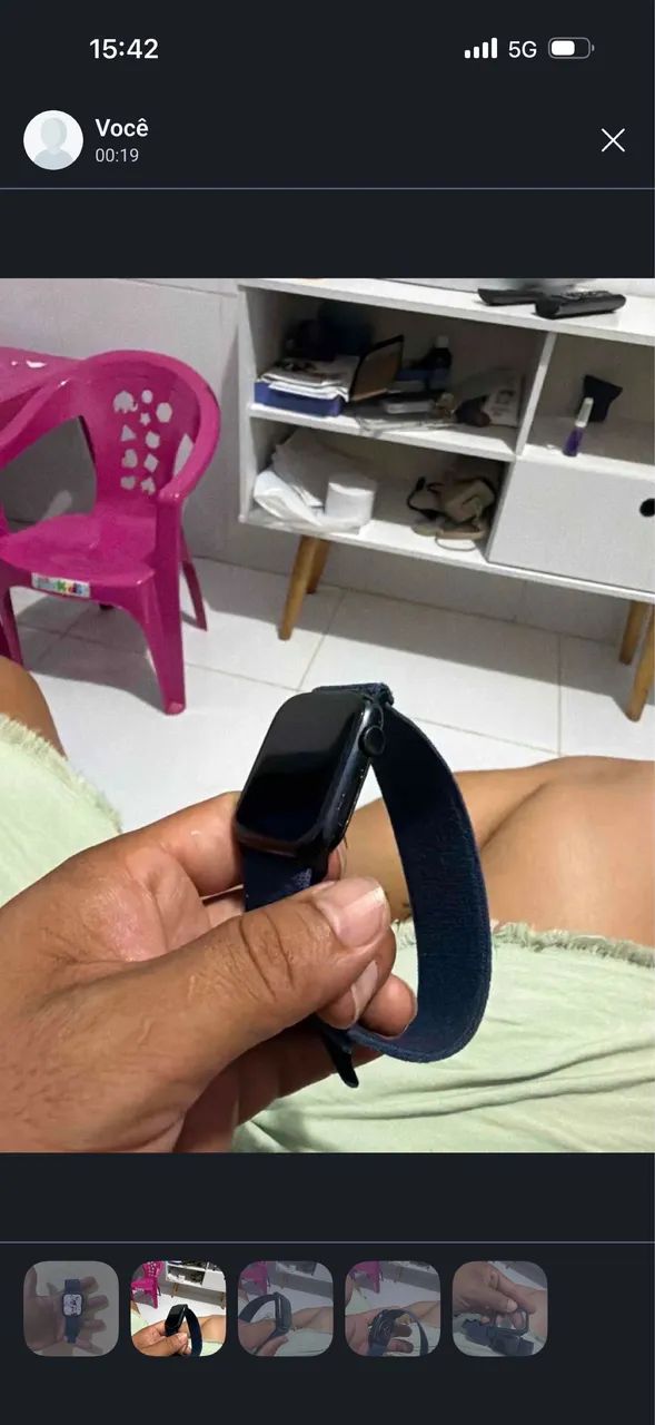 Relógio da Apple série 9 45