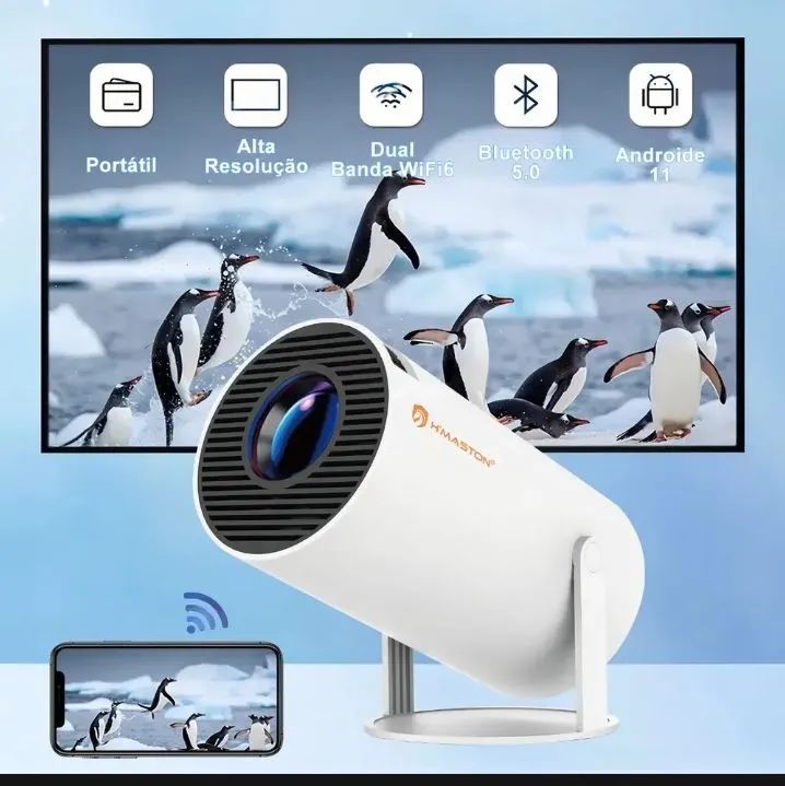 Projetor 4k Android 