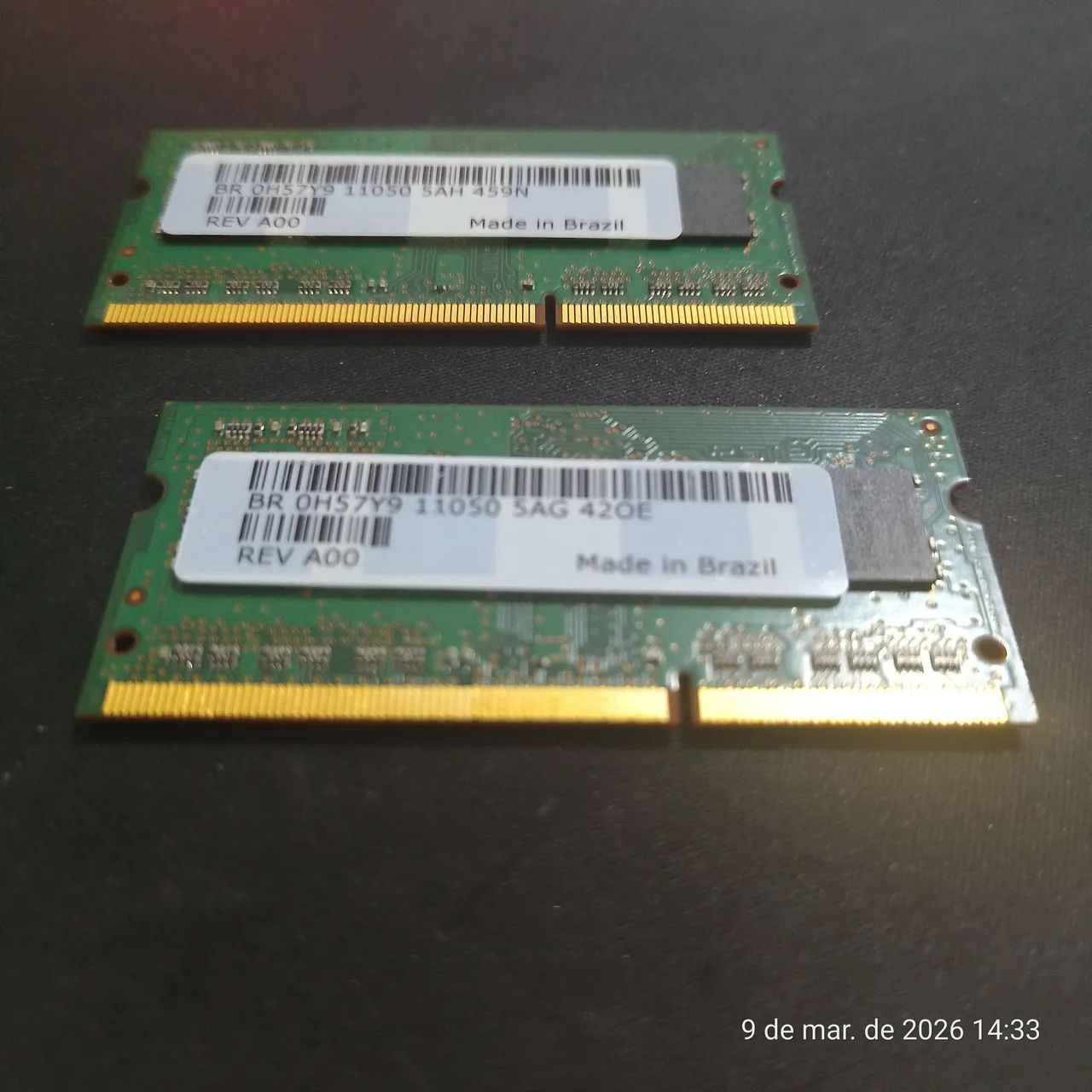 Memória DDR3 de 4GB cada para Notebook - Foto 5