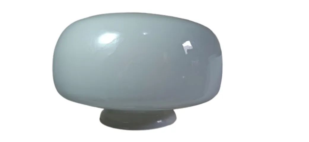 Cúpula Globo Antigo Plafon - Opalina 20 X 14cm / Usado - Foto 2
