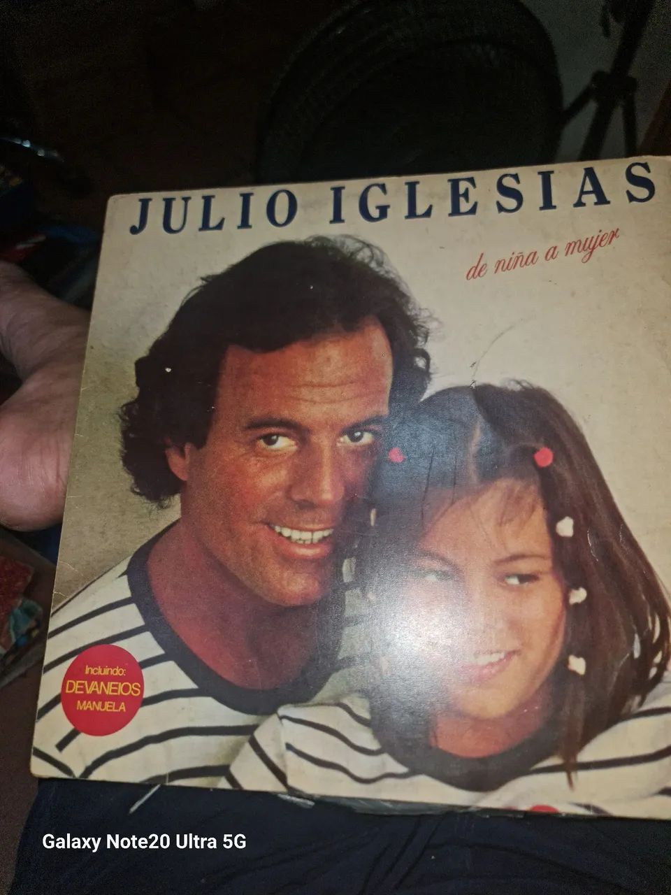 LP Julio Iglesias - de niña a mujer 