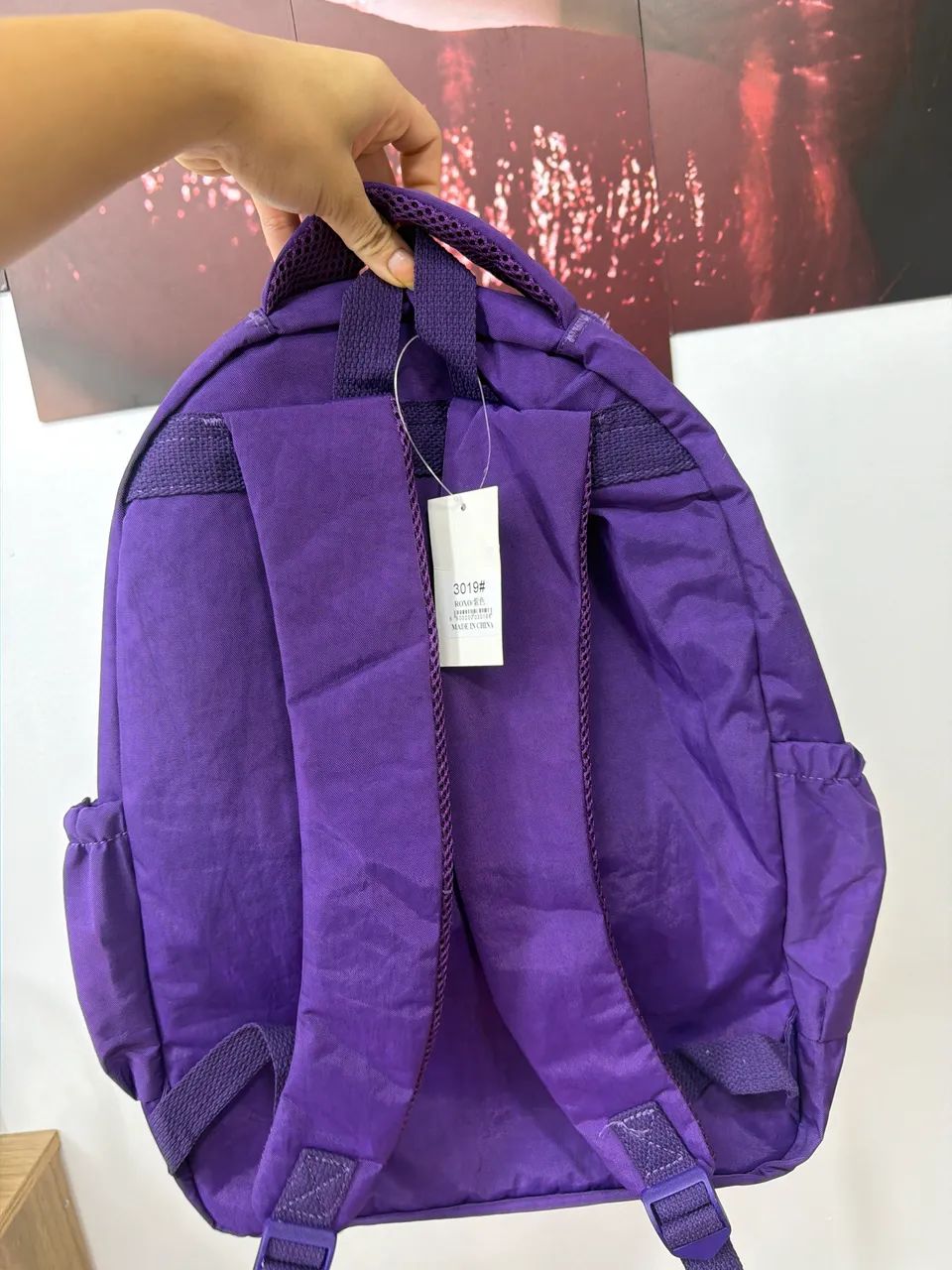 Bolsa Kipling roxa - Foto 2