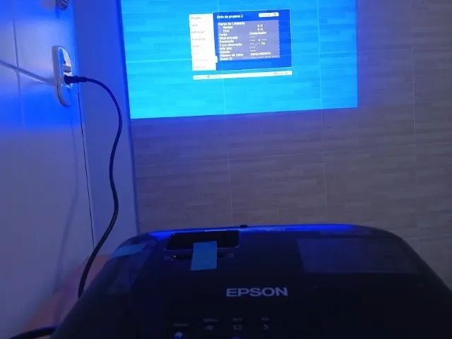 Projetor Epson Power Lite 52+ novo com 0 horas de uso.  - Foto 4
