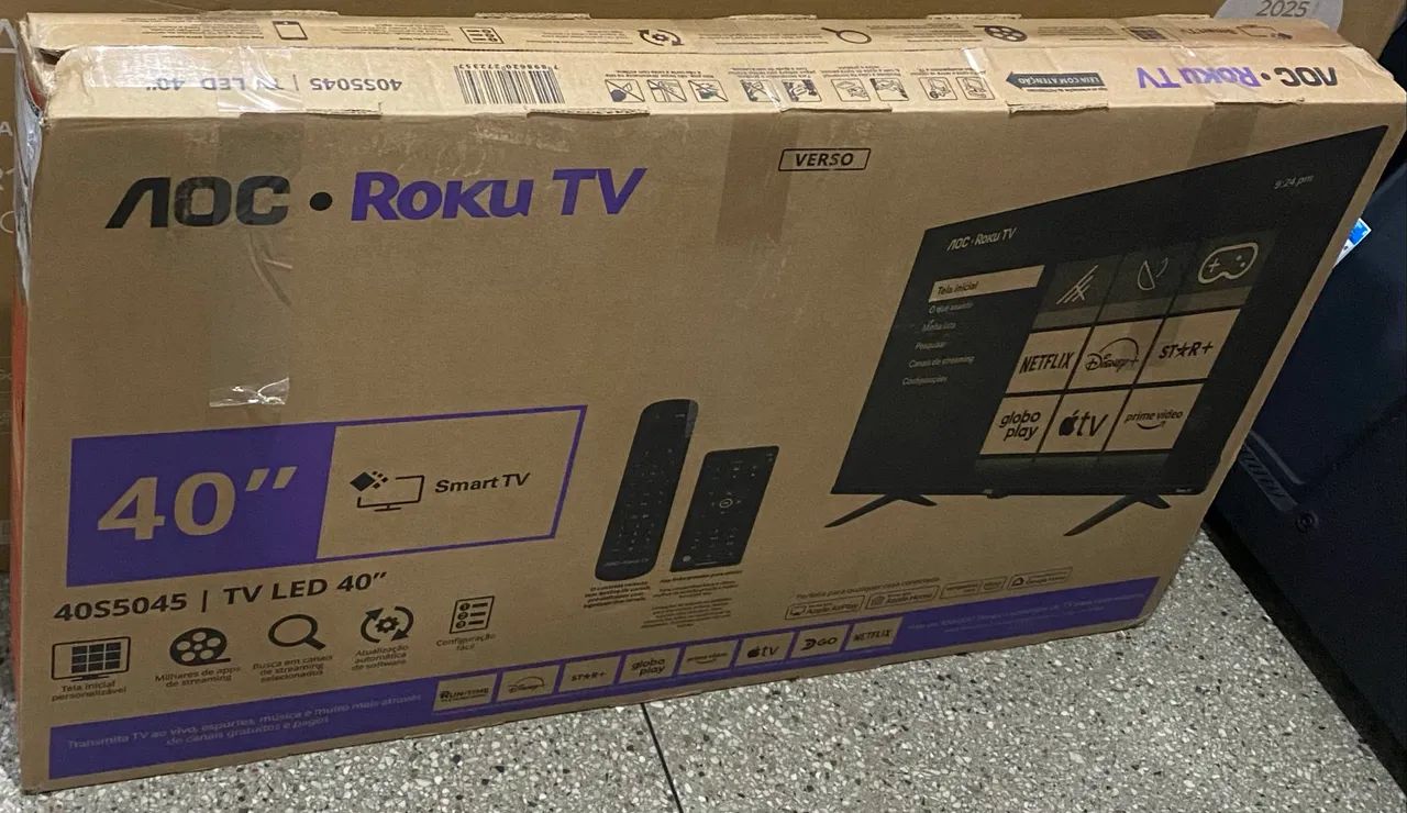 Tv AOC 40 polegadas 1 ano de garantia 