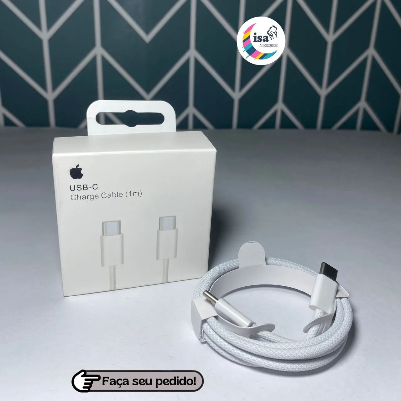 Cabo iPhone 15 (Entrega grátis) - Foto 2