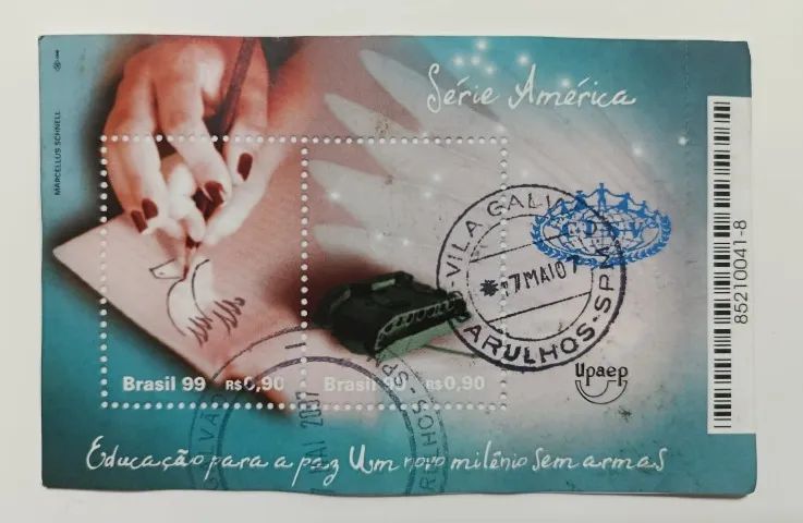 Selo postal - Série América
