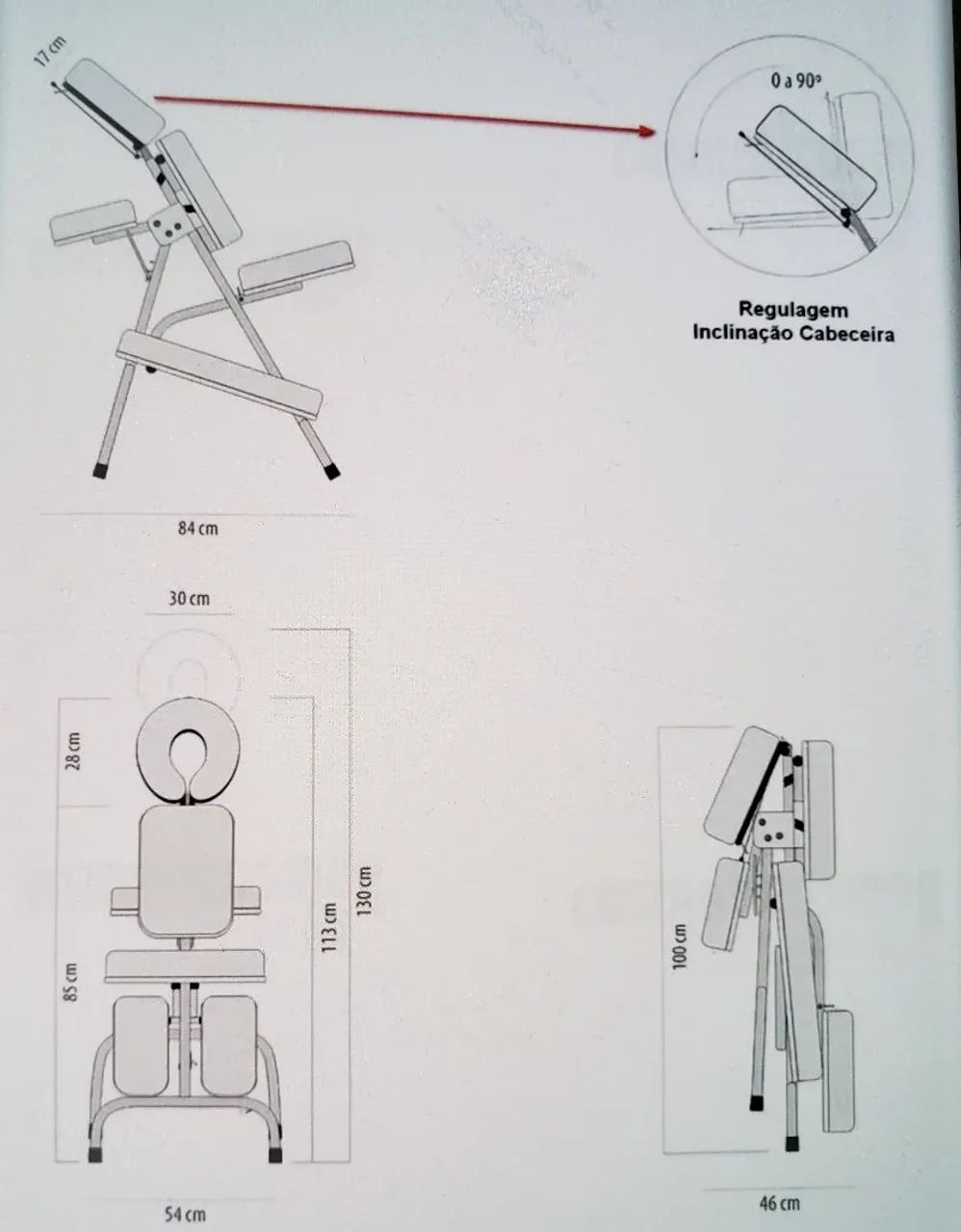 Cadeira Quick massage Legno - Foto 3
