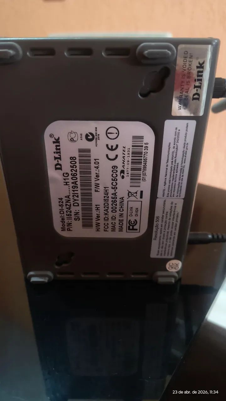 Roteador Dlink DI524 - Foto 3