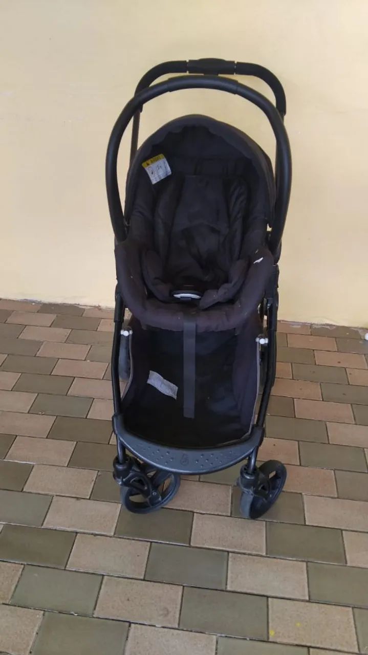 Carrinho de bebê + bebê conforto - Foto 4