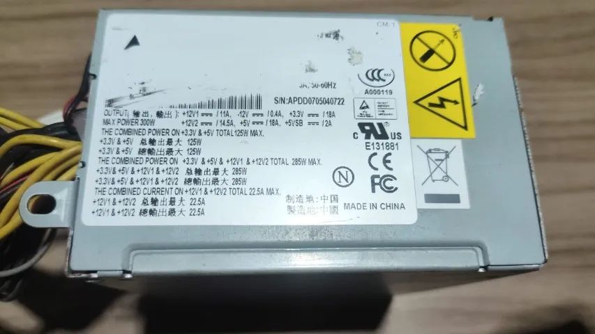 Fonte Mini Atx 300w Delta - Foto 5