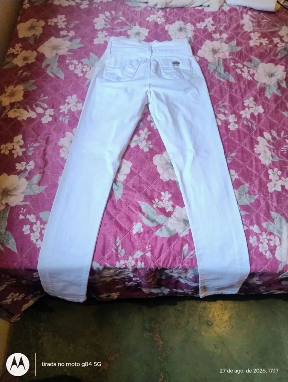 Calça branca jeans  - Foto 2