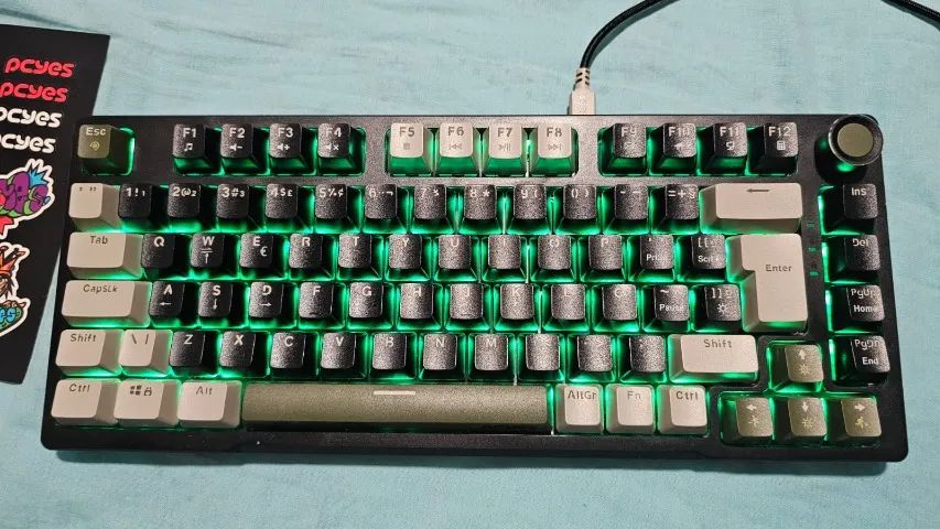 Teclado Mecânico PCYES Arkeum Cammo Edition 75% ABNT2 - Foto 2