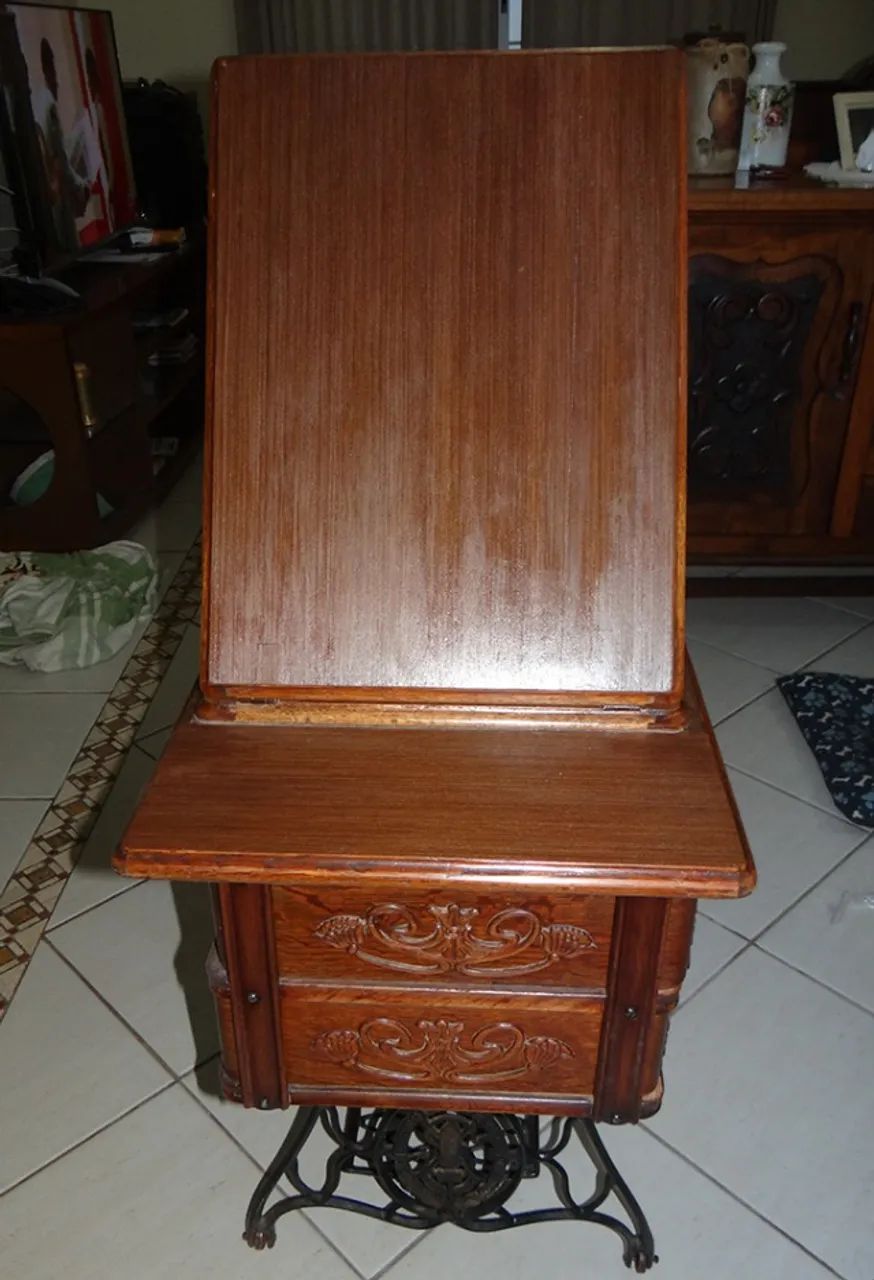 Maquina de costura SINGER antiga - 1916 - Foto 3