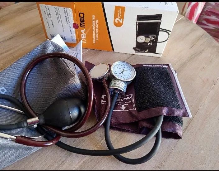 KIT ESTETOSCÓPIO E GONIÔMETRO  - Foto 5