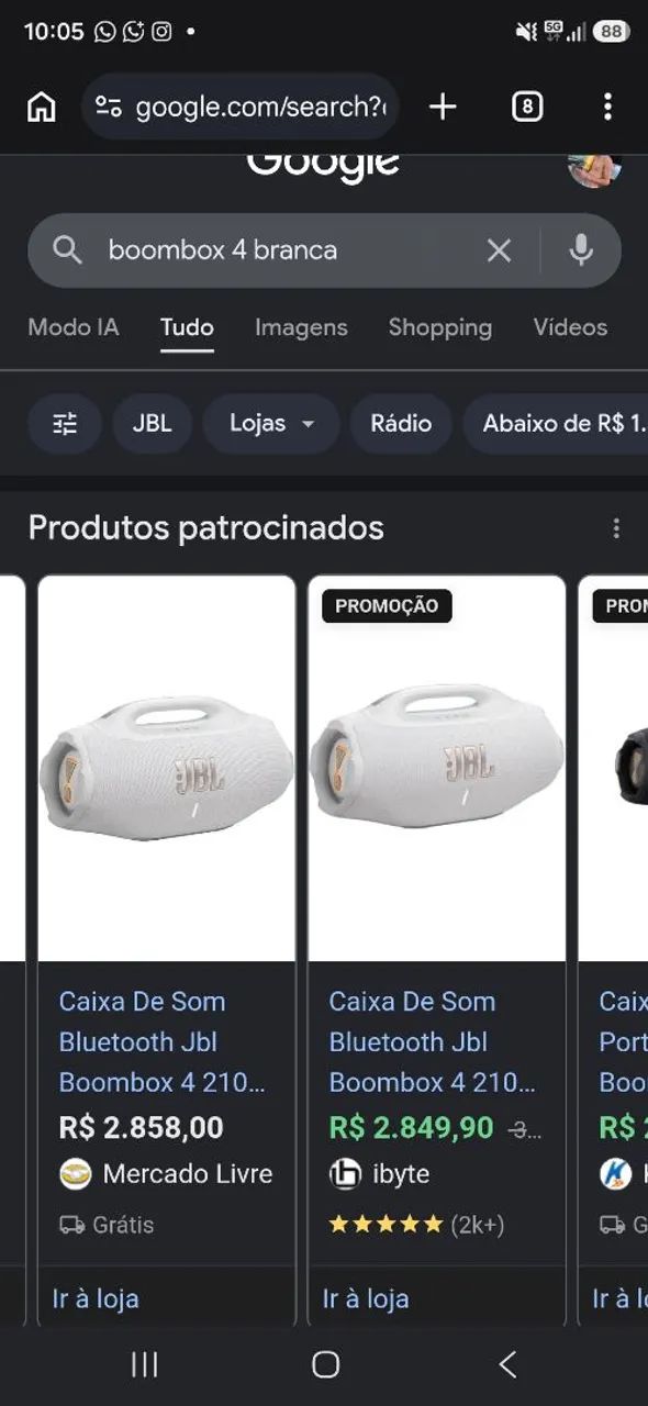 Caixa de som Bombox 4
