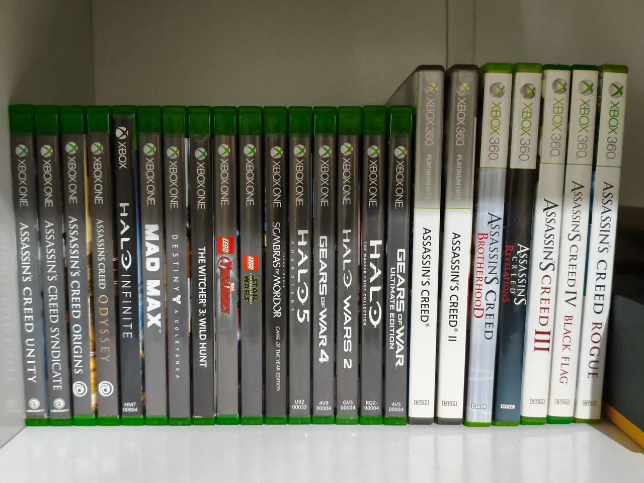 Jogos Xbox 360 e xbox one