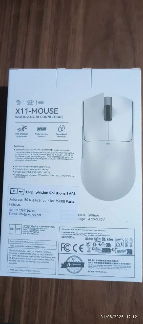 Mouse x11 atack shark - Foto 3