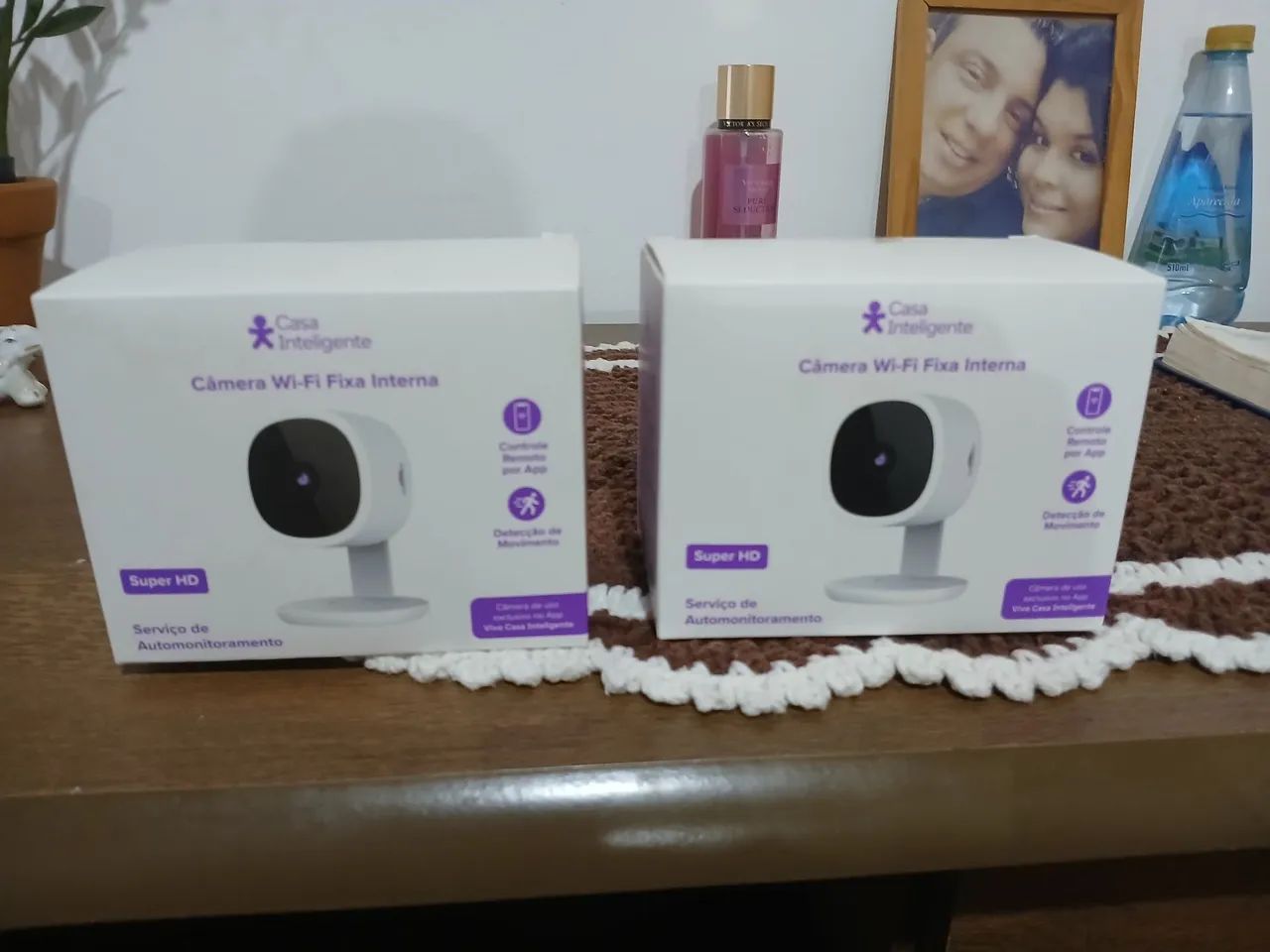 Câmeras inteligentes  interna e externa