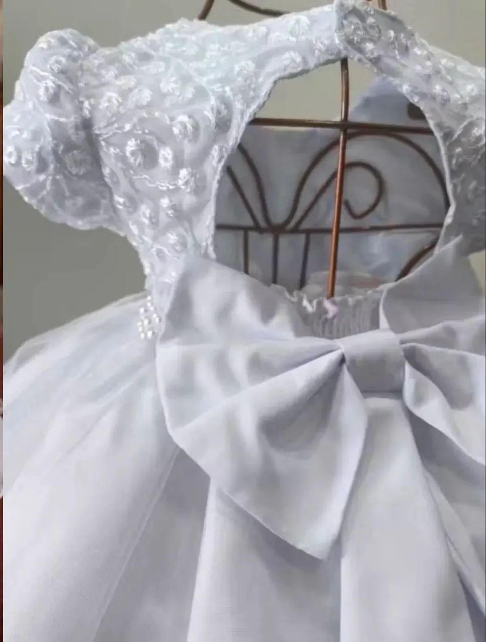 Vestido de batizado 