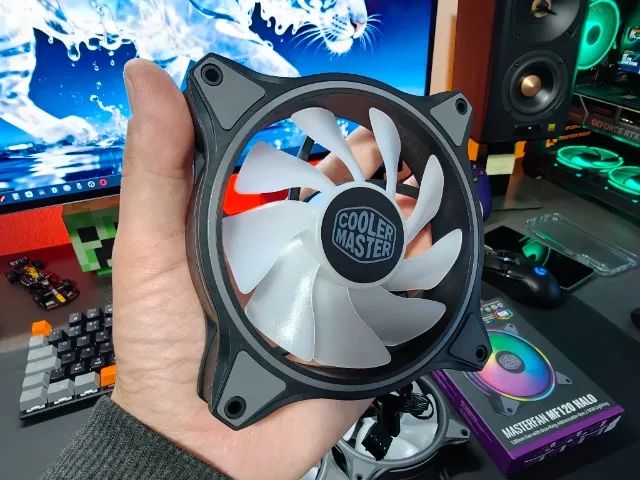 Kit 3 Fans Cooler Master MF120 - Foto 2