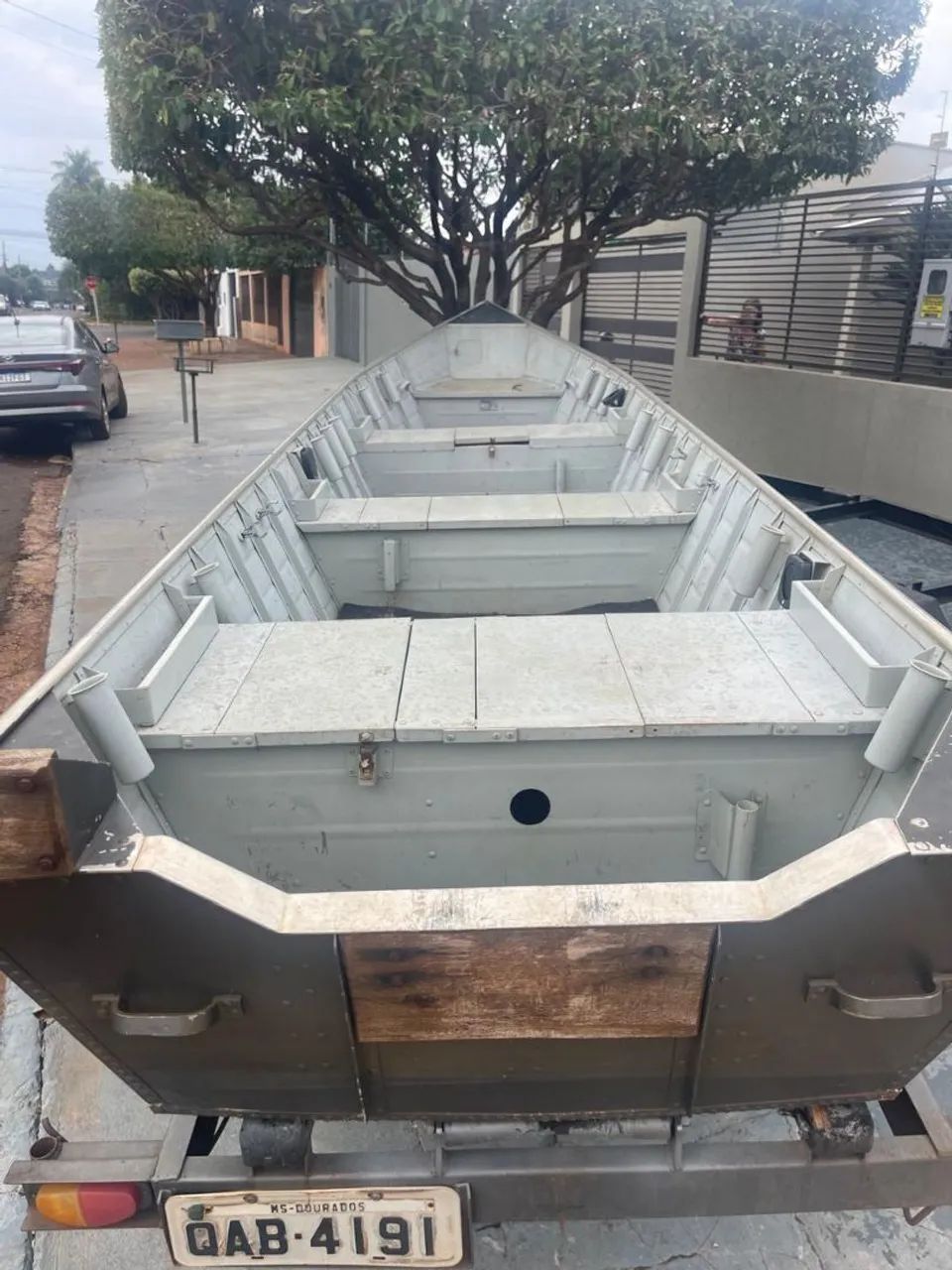 Barco,motor,tanque,carretinha. - Foto 2
