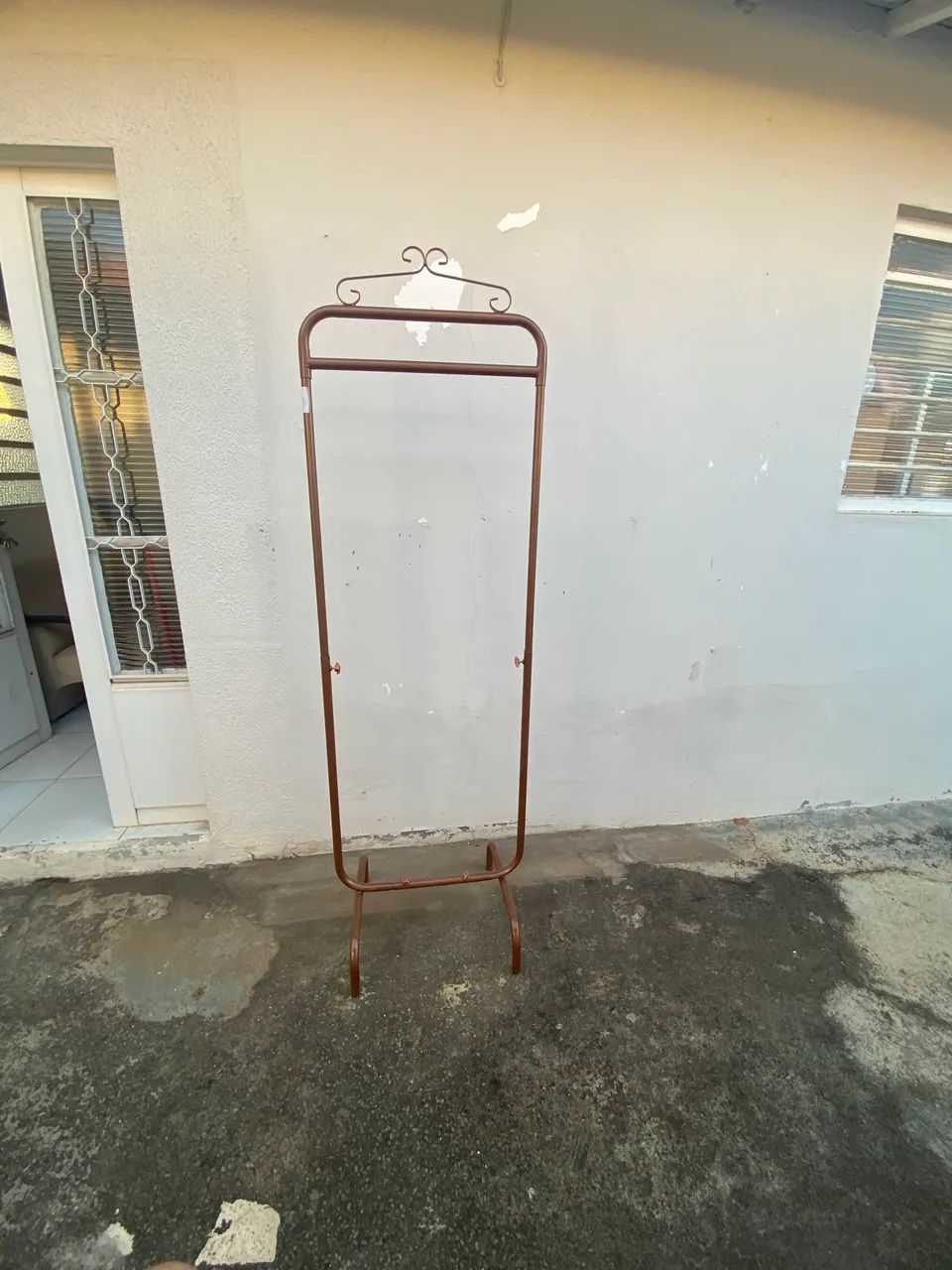 Arara para roupas dourada 60x1,80