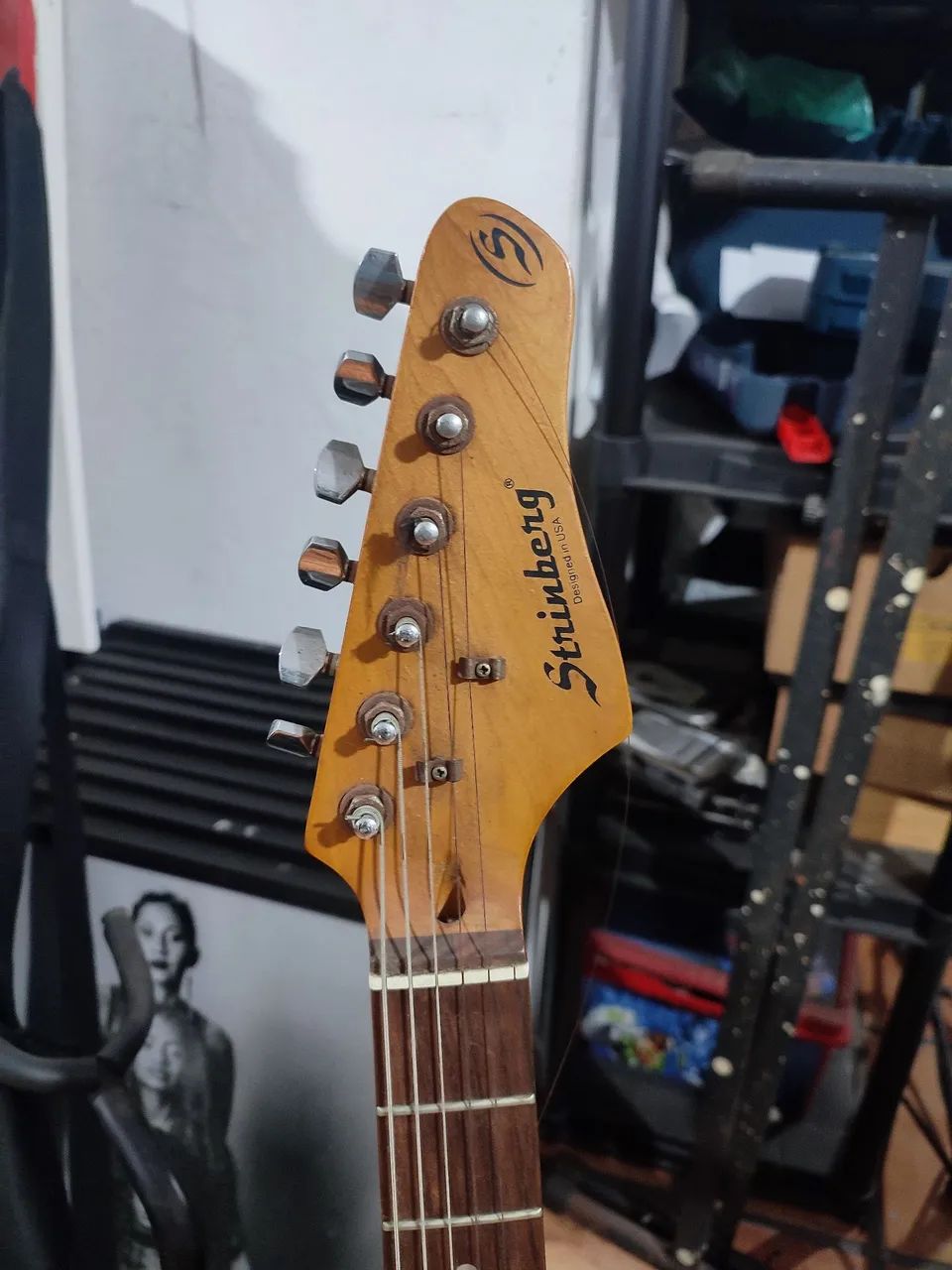 Guitarra Strinberg com capa e alça Basso  - Foto 3
