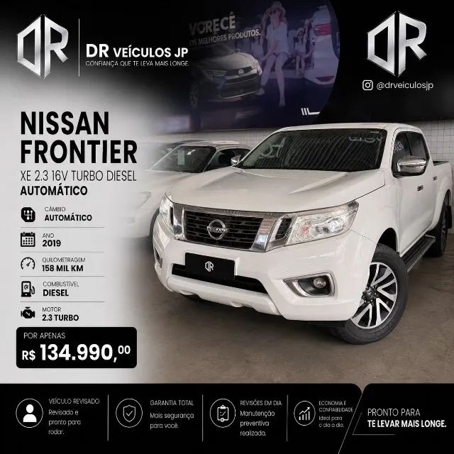 Nissan Frontier Frontier XE CD 4x4 2.3 Bi-TB Diesel Aut. 2019