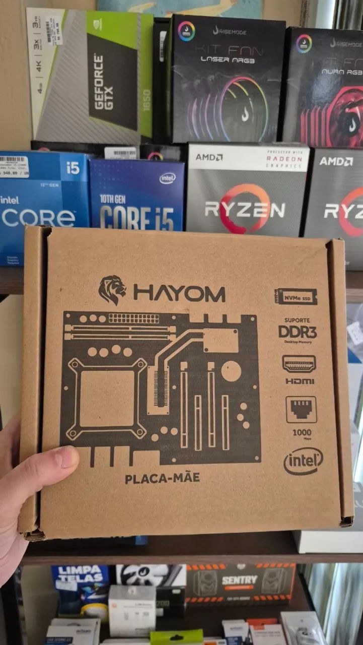 Kit i5 placa mãe 8GB novo com garantia!