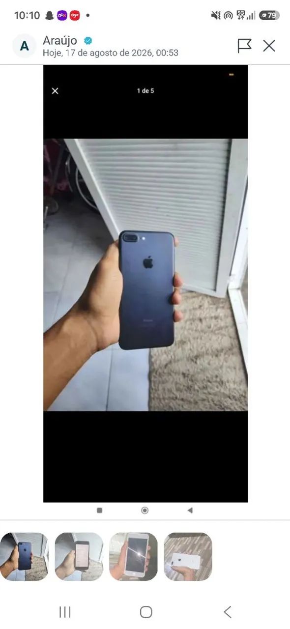 Vende-se celular 7 plus pra retirada de peça - Foto 3