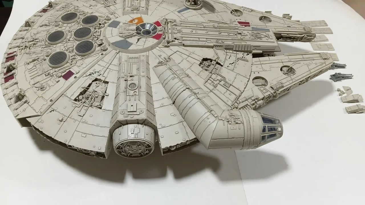 Millenium falcon planeta de agostini star wars 1:72 2 - Foto 4