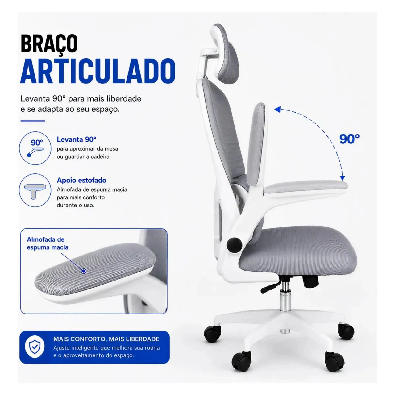 CADEIRA DE ESCRITÓRIO  - Foto 5