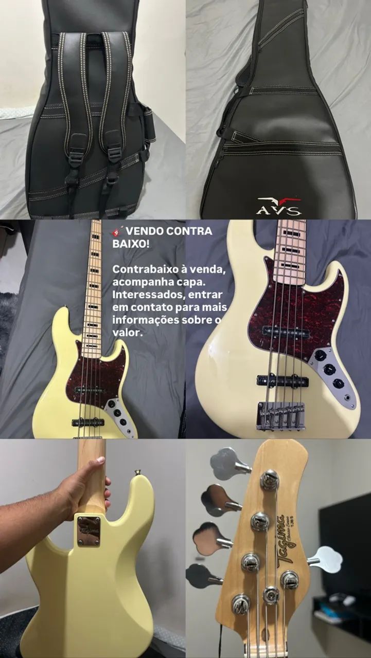 Vendo Contra baixo com capa ! 