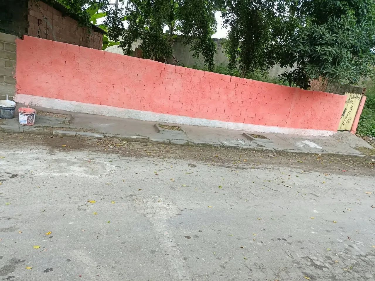 Terreno murado 