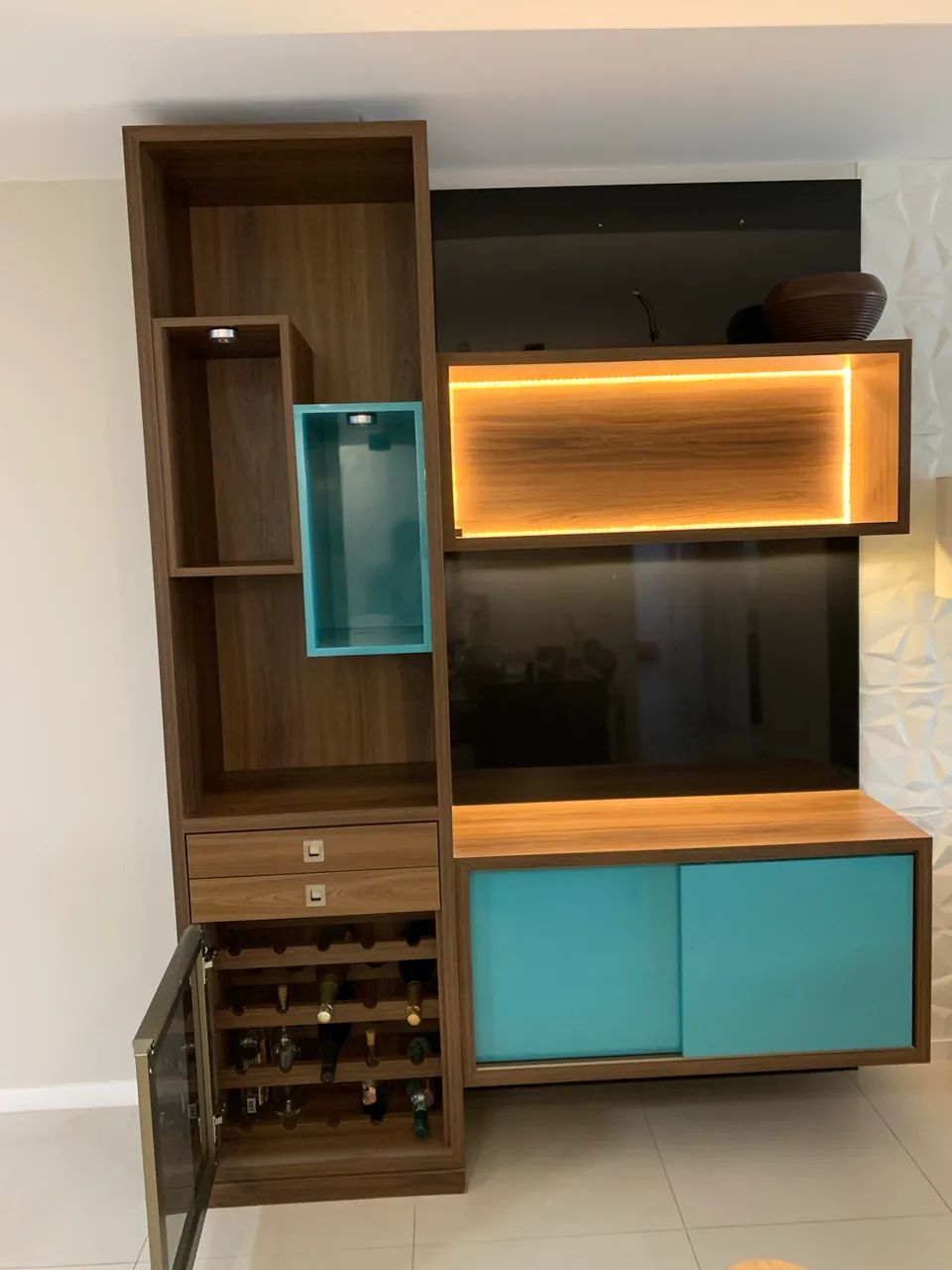 Móvel planejado de bar/home theater - Foto 2