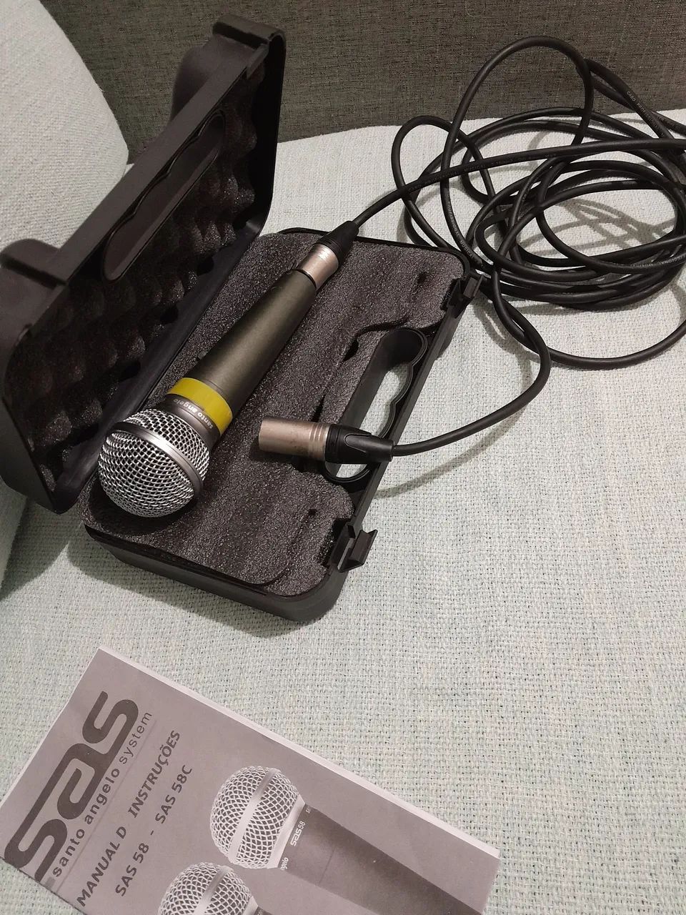 Microfone  com fio  - Foto 3