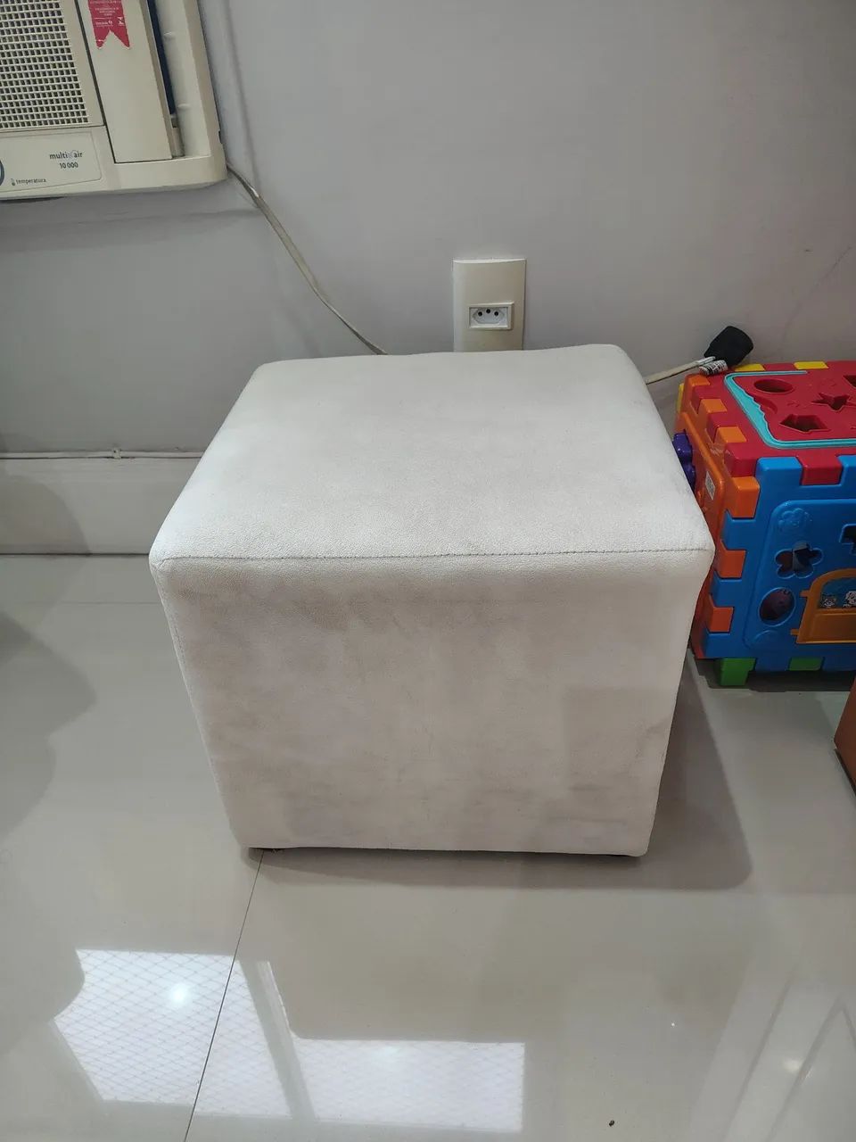 Poltrona de amamentação com puff - Foto 3