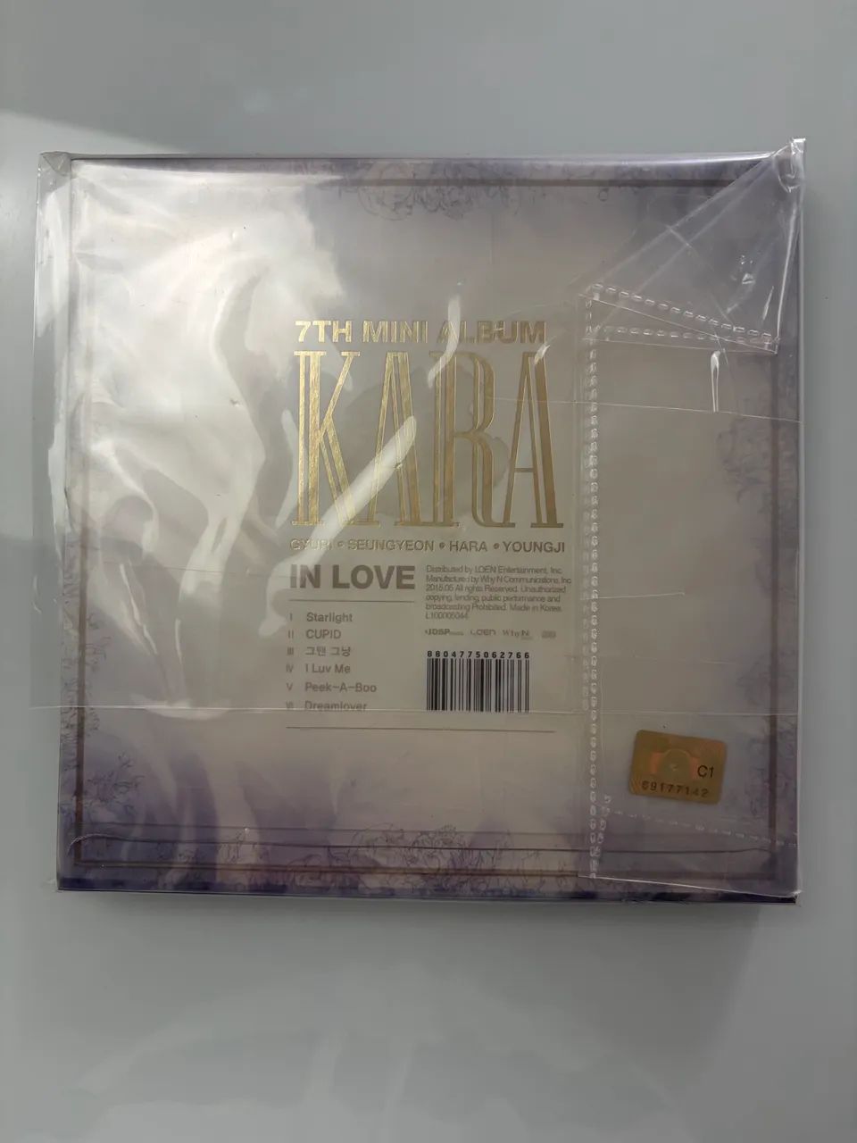 Álbum Kpop Kara- In love - Foto 2